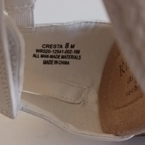 Kim Rodgers White Cresta ultra comfort sandals - Picture 8 of 13